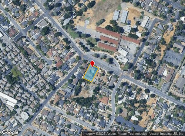  133 Kirk Ave, San Jose, CA Parcel Map