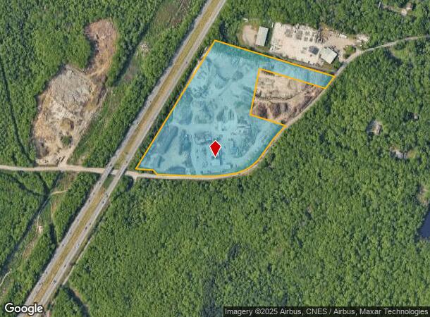 322 Eagleville Rd, Tiverton, RI Parcel Map