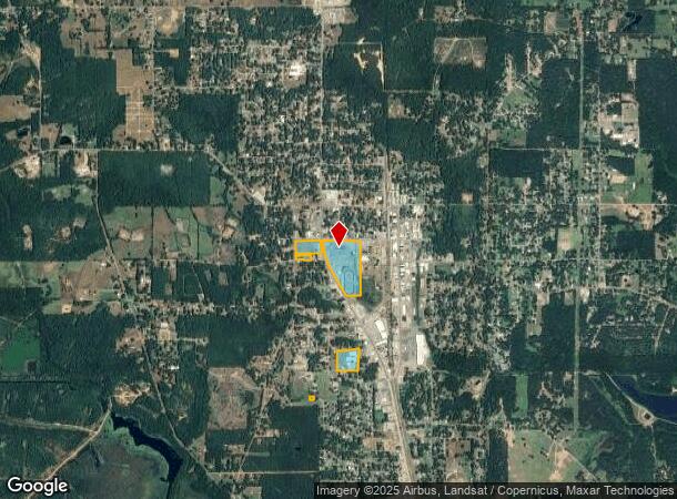  418 Patterson St, Springhill, LA Parcel Map
