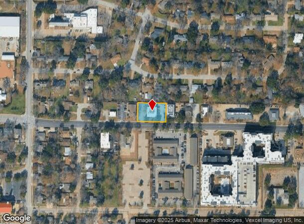 1007 W Mitchell St, Arlington, TX Parcel Map
