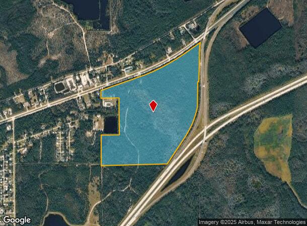 W Intl Speedway Blvd, Daytona Beach, FL Parcel Map