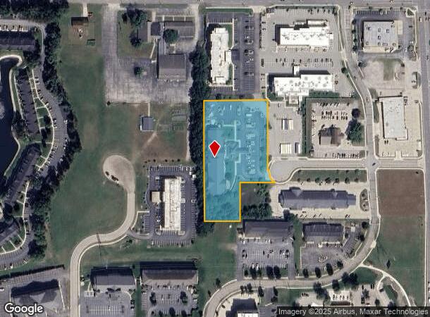 3401 Plaza Ct, Elkhart, IN Parcel Map