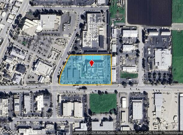  3889 Long St, San Luis Obispo, CA Parcel Map