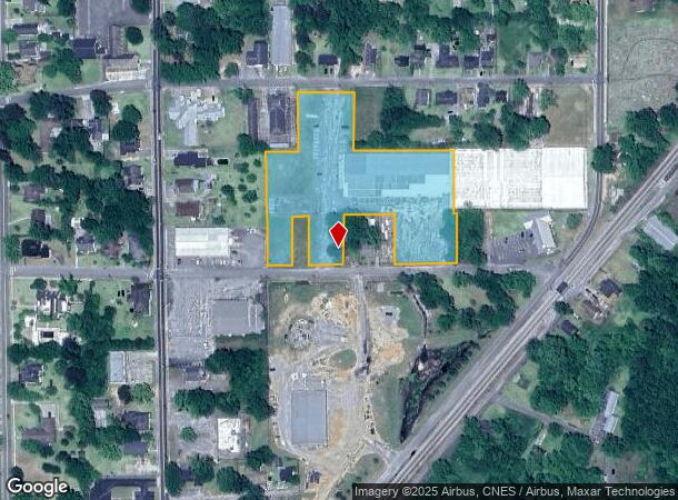 117 E Mclellan St, Brewton, AL Parcel Map