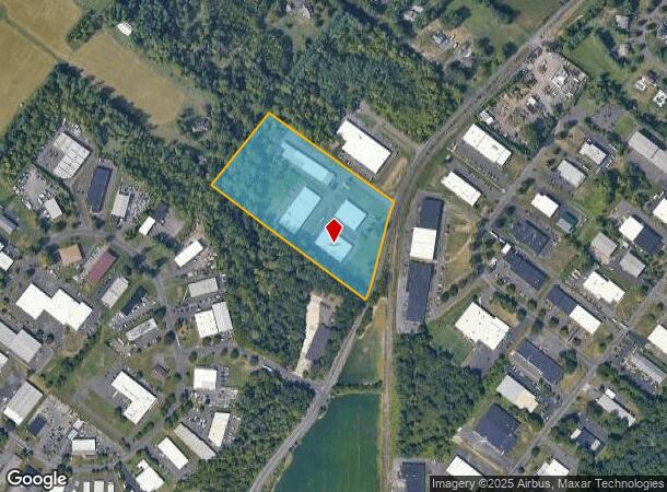  1800 Mearns Rd, Warminster, PA Parcel Map