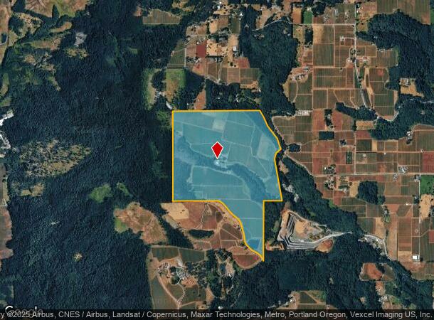 9409 Ne Worden Hill Rd, Dundee, OR Parcel Map
