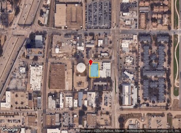  5620 Fondren Dr, Dallas, TX Parcel Map