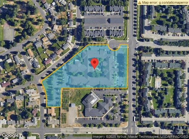  7411 N Nevada St, Spokane, WA Parcel Map