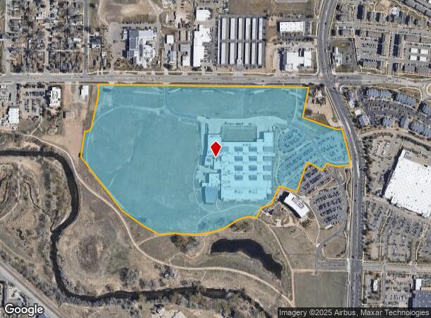 1000 E Woodward Way, Fort Collins, CO Parcel Map