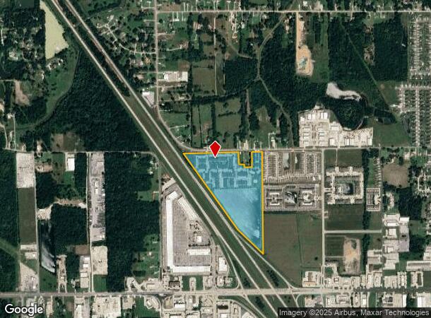  2419 W Orice Roth Rd, Gonzales, LA Parcel Map