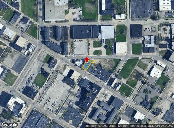 1426 Adams St, Toledo, OH Parcel Map