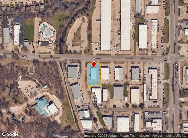 3624 Conflans Rd, Irving, TX Parcel Map