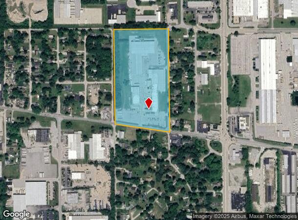 2300 W Mishawaka Rd, Elkhart, IN Parcel Map
