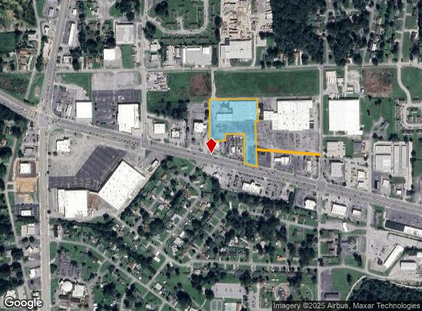 667 Battlefield Pkwy, Fort Oglethorpe, GA Parcel Map