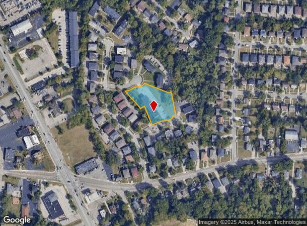  2618 Chesterfield Ct, Cincinnati, OH Parcel Map