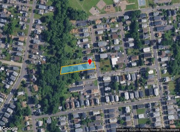  156 Gold St, New Britain, CT Parcel Map