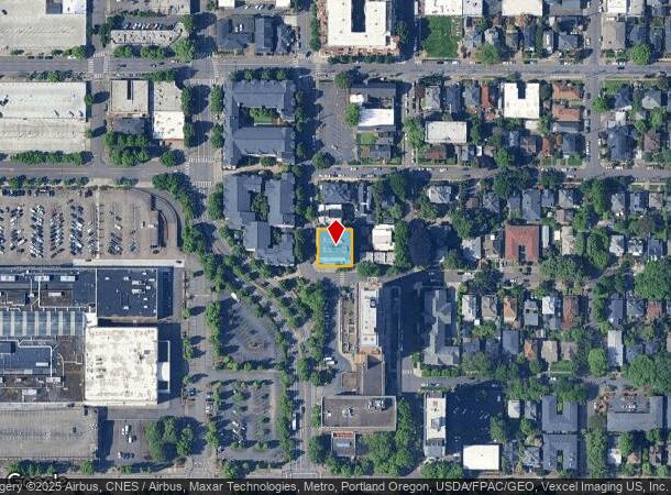 1605 Ne Clackamas St, Portland, OR Parcel Map