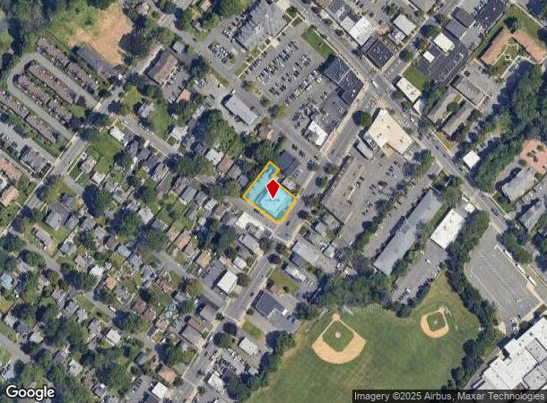  1801 E 2Nd St, Scotch Plains, NJ Parcel Map