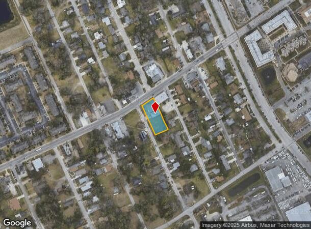 243 Garden St, Daytona Beach, FL Parcel Map