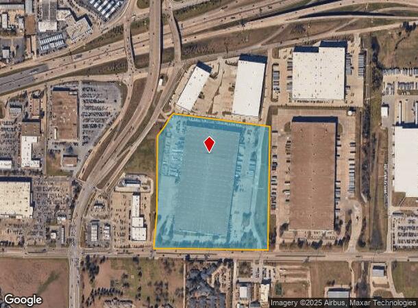  5351 Samuell Blvd, Mesquite, TX Parcel Map