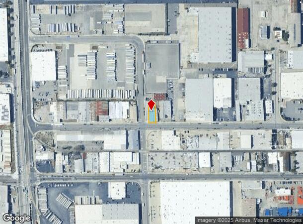  2101 E 37Th St, Vernon, CA Parcel Map