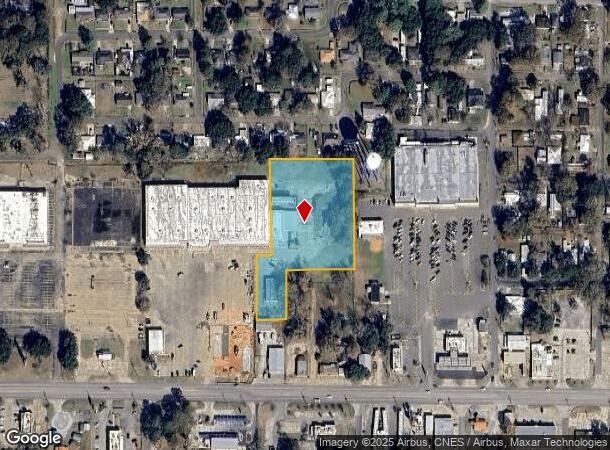  1960 W Laurel Ave, Eunice, LA Parcel Map