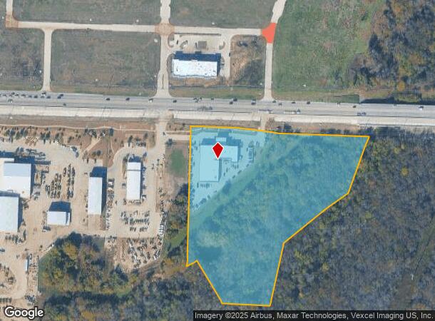 27710 E University Dr, Little Elm, TX Parcel Map