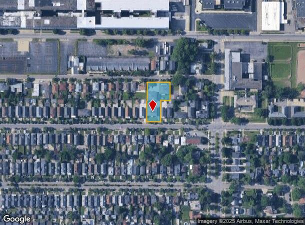  826 Amherst St, Buffalo, NY Parcel Map