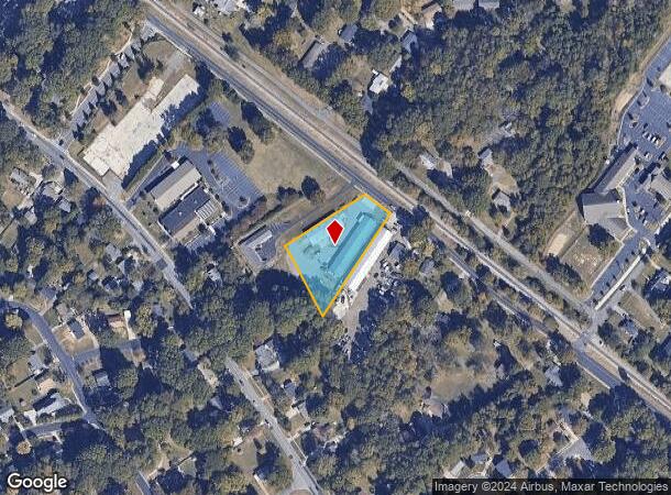  520 E Charles St, Matthews, NC Parcel Map