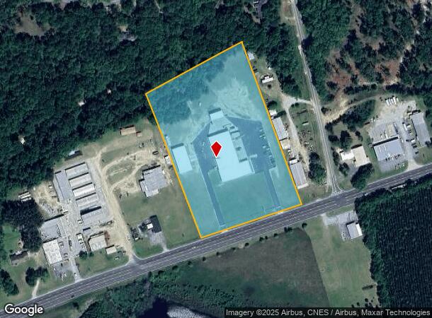  4811 Us Highway 280 Hwy, Claxton, GA Parcel Map