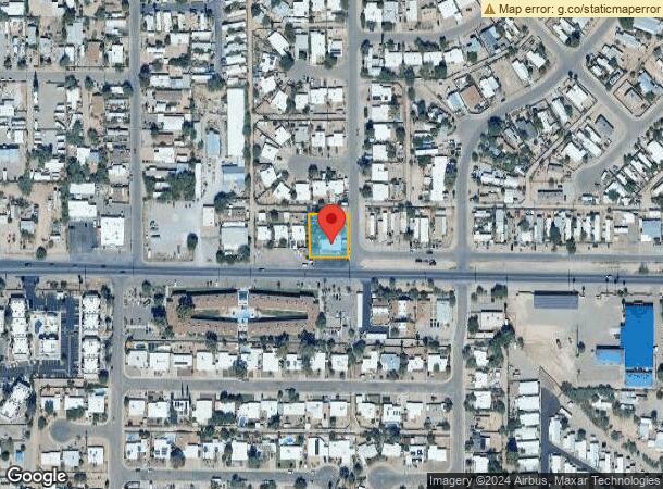  1208 W Roger Rd, Tucson, AZ Parcel Map