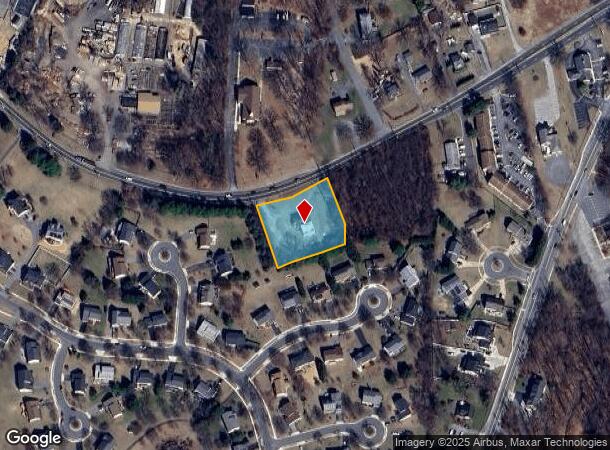 3411 Spencerville Rd, Burtonsville, MD Parcel Map