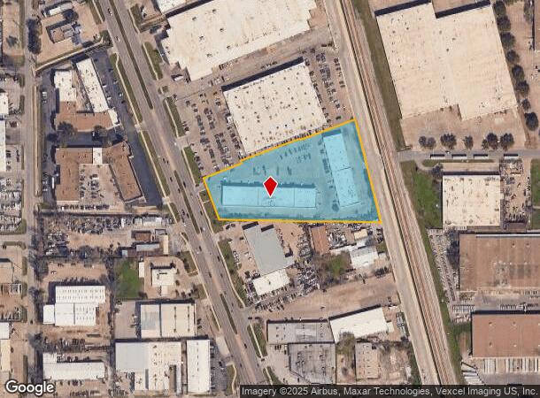  11180 Harry Hines Blvd, Dallas, TX Parcel Map