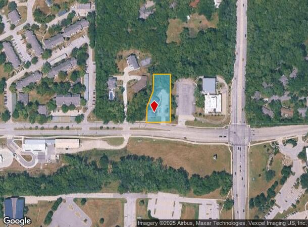 2112 Bob Billings Pky, Lawrence, KS Parcel Map