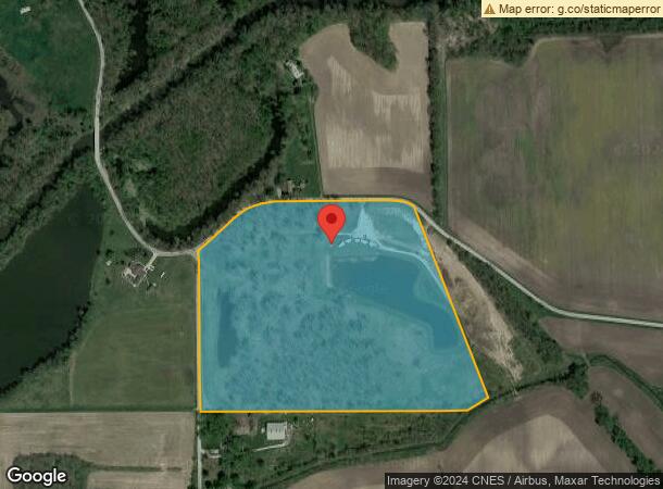  1891 E Lake Kenoyer Rd, Brook, IN Parcel Map