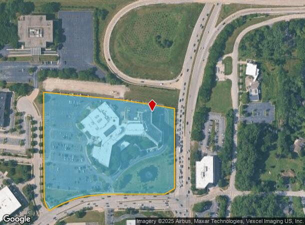  1801 N Naper Blvd, Naperville, IL Parcel Map