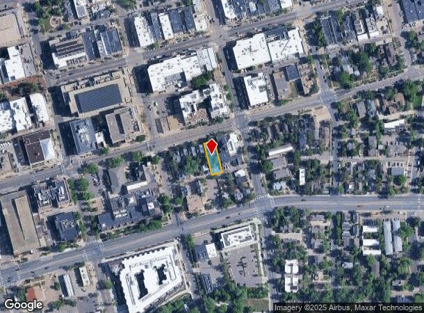 1628 Walnut St, Boulder, CO Parcel Map