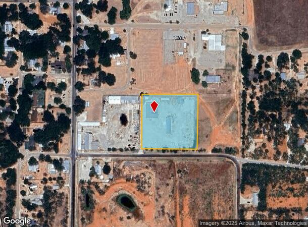 714 Main St, Lawn, TX Parcel Map