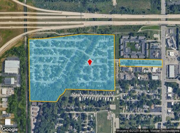  6471S Division Ave S, Grand Rapids, MI Parcel Map