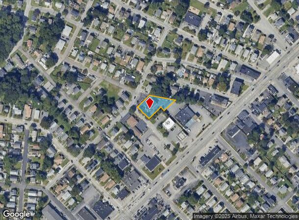 165 Burnside St, Cranston, RI Parcel Map