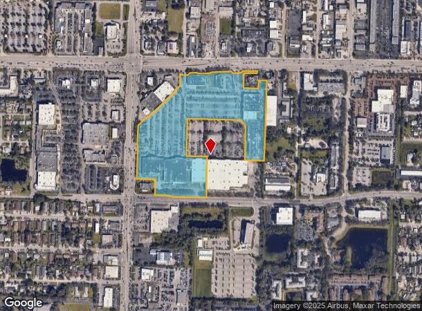  1870 N Military Trl, West Palm Beach, FL Parcel Map