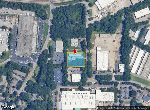  1751 Montreal Cir, Tucker, GA Parcel Map