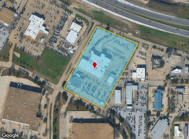 39660 Lyndon B Johnson Fwy, Dallas, TX Parcel Map
