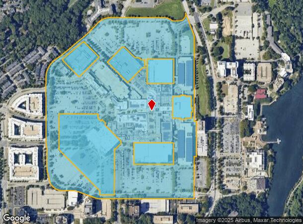  10300 Little Patuxent Pky, Columbia, MD Parcel Map