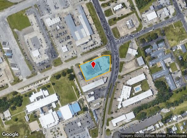 1435 W Tunnel Blvd, Houma, LA Parcel Map