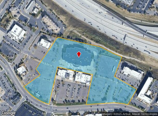 9355 Park Meadows Dr, Lone Tree, CO Parcel Map