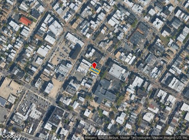  107 Adams St, Newark, NJ Parcel Map