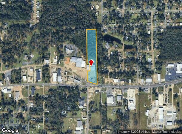  827 Mahlon St, Deridder, LA Parcel Map