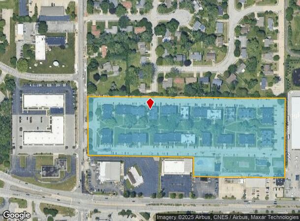 2550 Yeager Rd, West Lafayette, IN Parcel Map