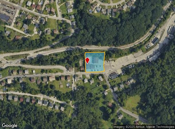 1209 Streets Run Rd, Pittsburgh, PA Parcel Map